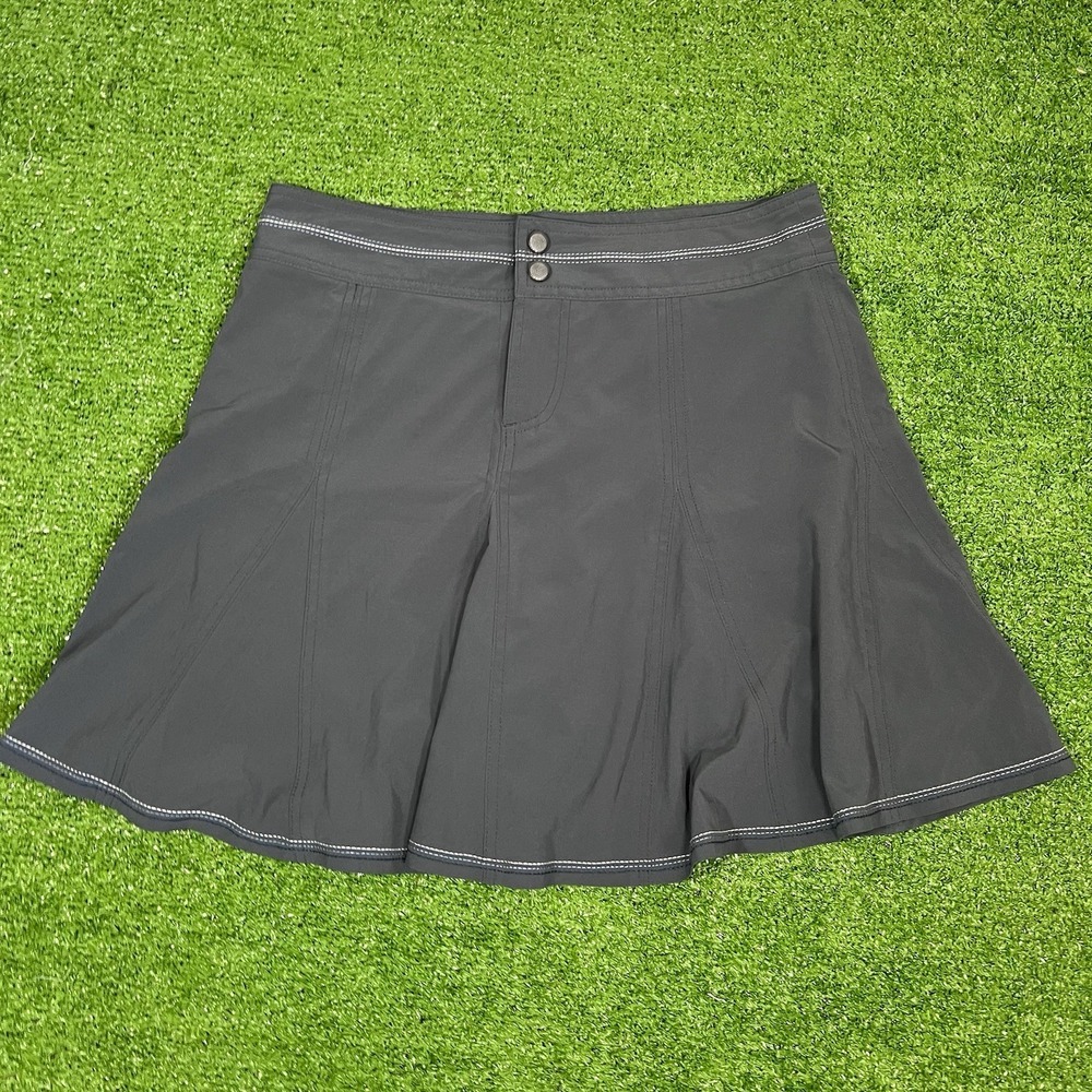 Pleated Golf Skirt SZ 4 Gray Lightweight Title Nine Tennis Skirt Swingtastic EUC
